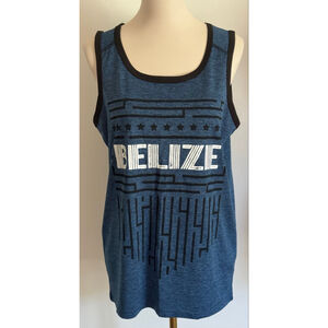 Men's Unbranded Tank Top Size S Blue